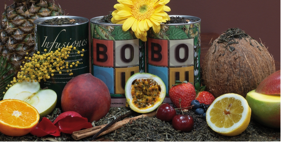 El té negro a granel Bou