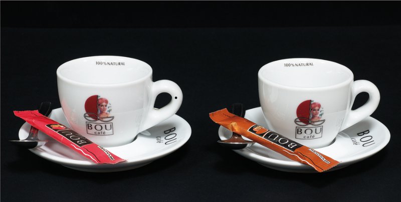 El azúcar en tubo Bou Café