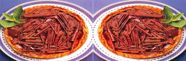 Tarta de café y chocolate