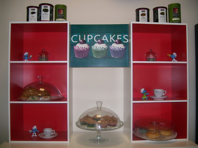Cupcakes & BOU Coffee en la Cafetería Entre Hores