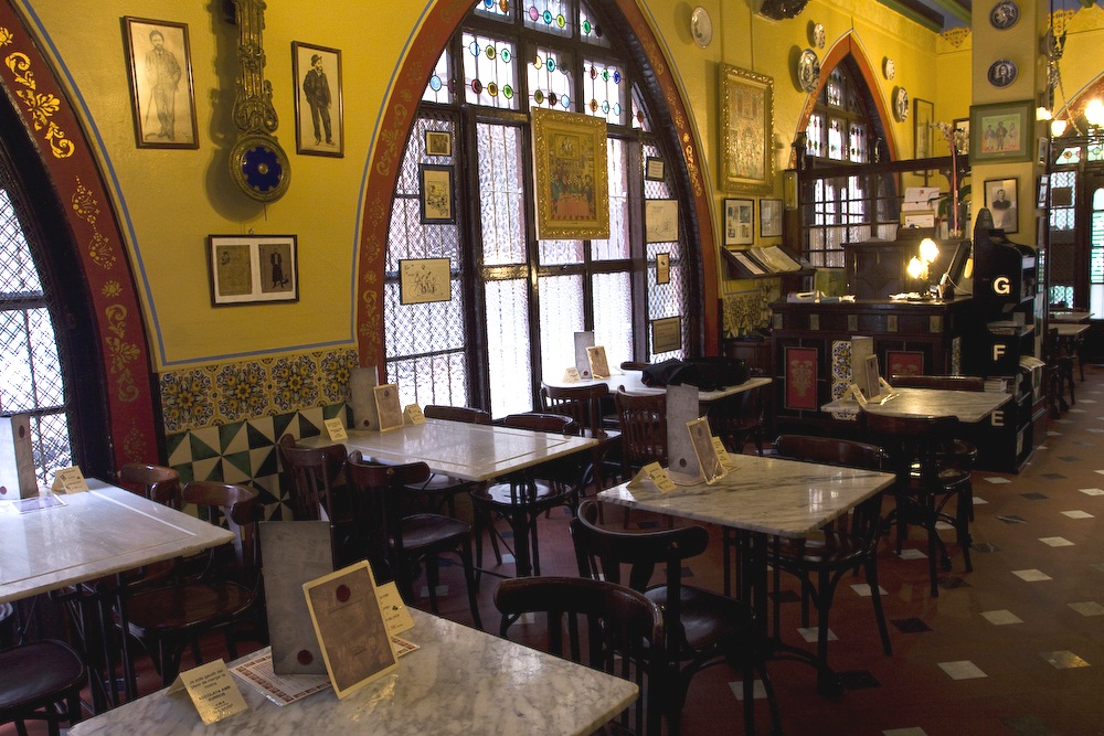 Els 4 Gats, restaurante emblemático del modernismo catalán