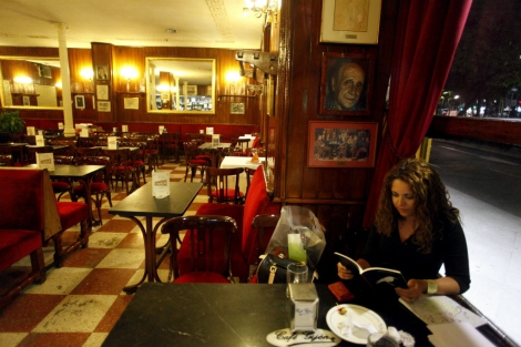 Café Gijón, histórico café de tertulia literaria de Madrid