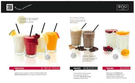 Refréscate con la carta de verano de BOU Café
