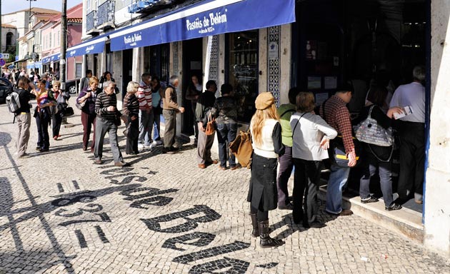 Pastelería de Belem (Lisboa) un sitio emblemático de la capital portuguesa