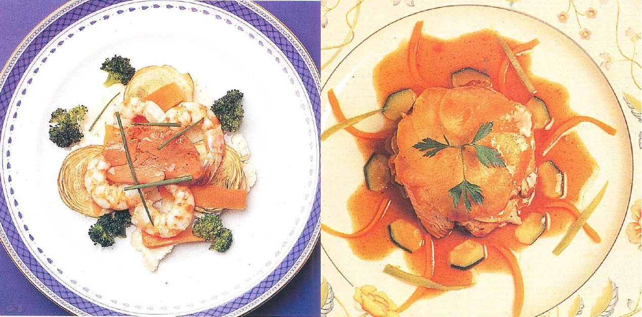 Propuesta de menú con café – Ensalada y cordero