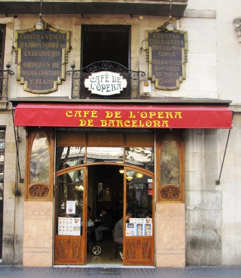 Café de la Ópera, patrimonio histórico de la ciudad de Barcelona
