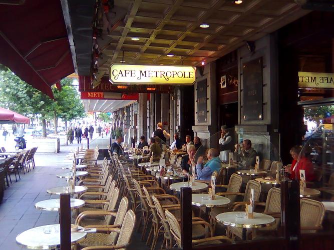 Café Metropole, cafetería con más de 100 años de historia en el corazón de Bruselas