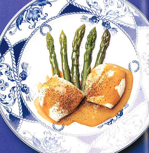 Huevos escalfados en infusión de café al aroma de romero